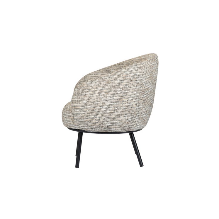 Handgemaakte luxe Mars loungestoel - tijdloos ambachtelijk design