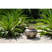 Curated Handmade Artisan Vase in Antique Grey - Timeless Design