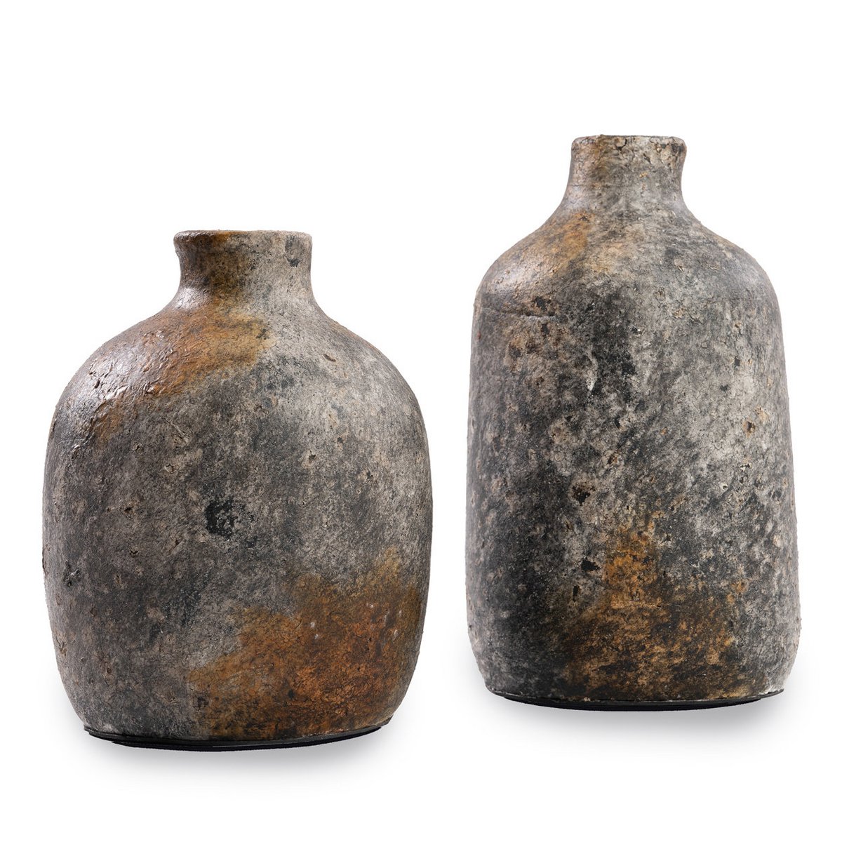 Timeless Artisan Vase in Antique Grey - Luxury Handcrafted Design