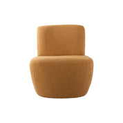 Ada bouclé chair yellow