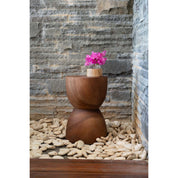 Azure natural suar wood stool
