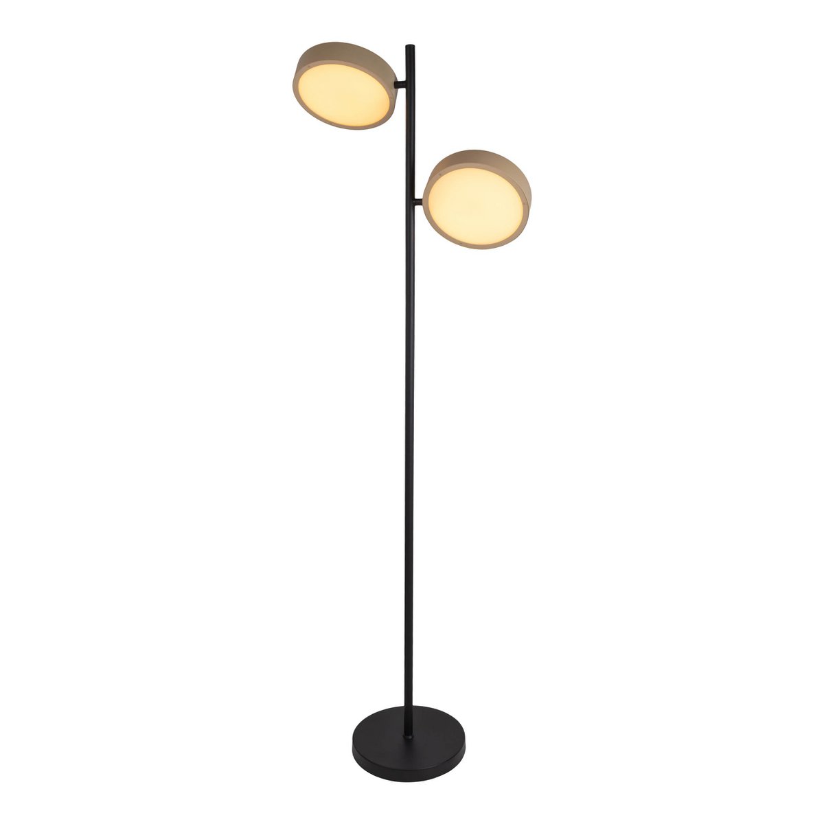 Tijdloze handgemaakte LED-vloerlamp Tessa met natuurlijk design