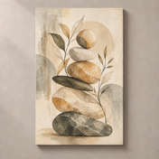 Balanced Stones - vertical canvas product view