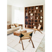 Handcrafted Luxury Carpet in Timeless Sculptural Design