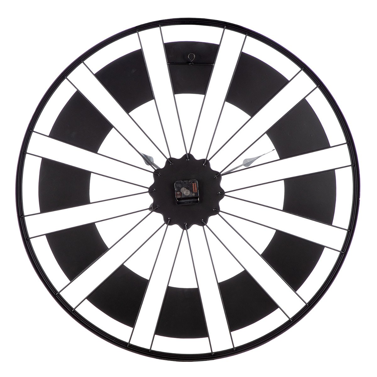Passage grandeur black and gold wall clock