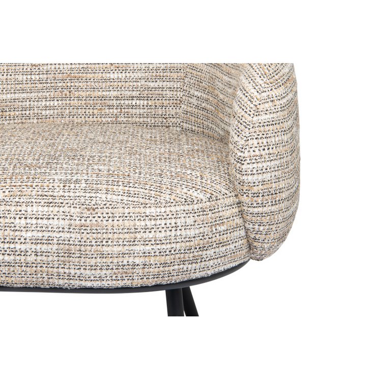 Handgemaakte luxe Mars loungestoel - tijdloos ambachtelijk design