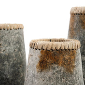 Curated Artisan Sneaky Vase in Antique Grey - Timeless Luxury