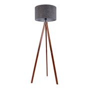 Handgemaakte luxe staande lamp van natuurlijke materialen - Tijdloos design