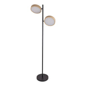 Tijdloze handgemaakte LED-vloerlamp Tessa met natuurlijk design
