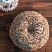 Telu raffia pouf (2 sizes)