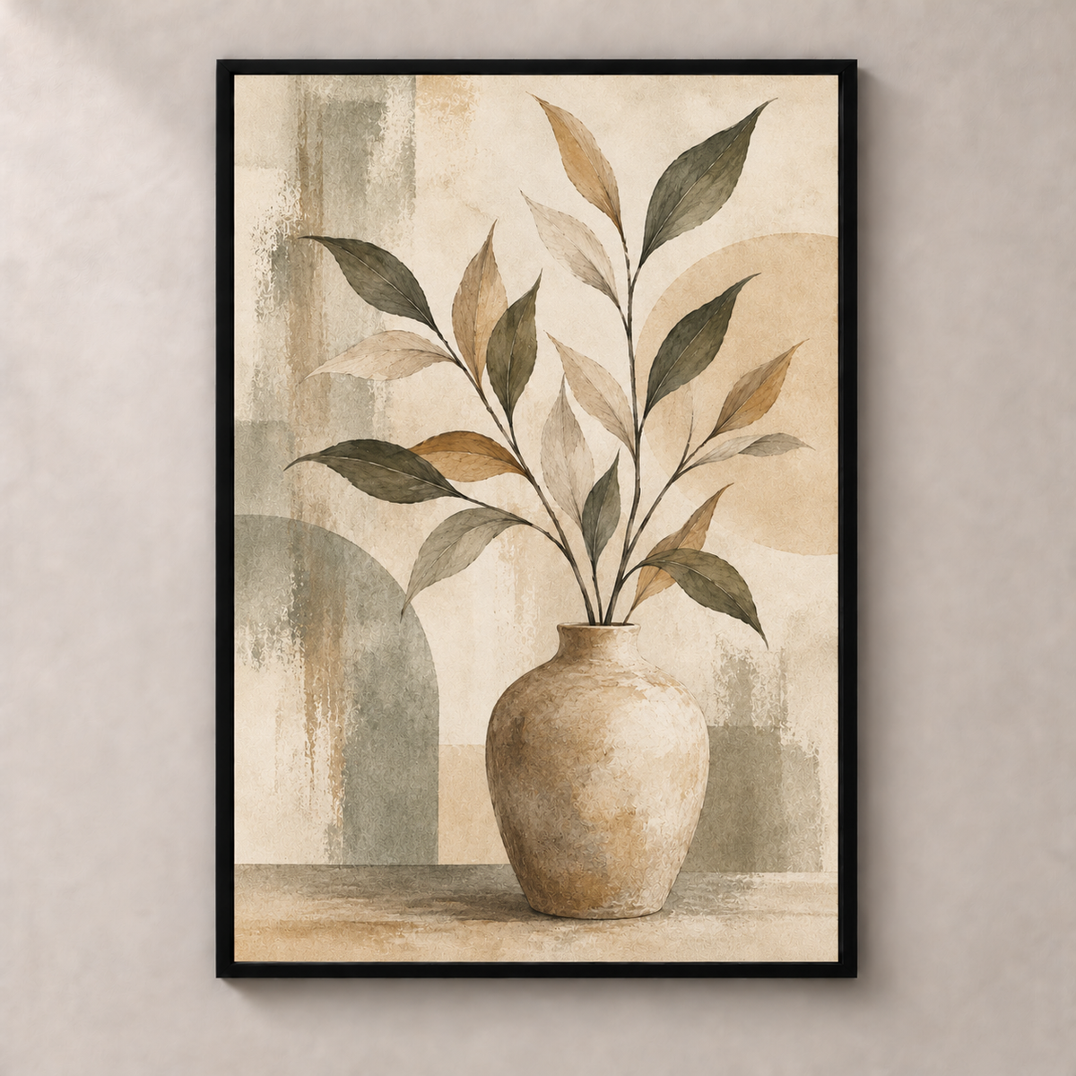 Clay Vase Study - Kunstdruck