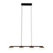 Timeless Handmade LED Pendant Lamp in Premium Black Design