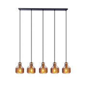 Tijdloze Artisan hanglamp in luxe zwart en goud design