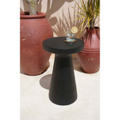 Handcrafted Fiji Side Table - Timeless Luxury Design in Black