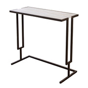 Timeless Handmade Artisan Side Table in Premium Anthracite