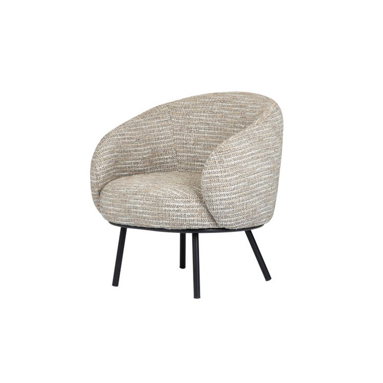 Handgemaakte luxe Mars loungestoel - tijdloos ambachtelijk design