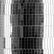 Silver rhythm ceramic vase