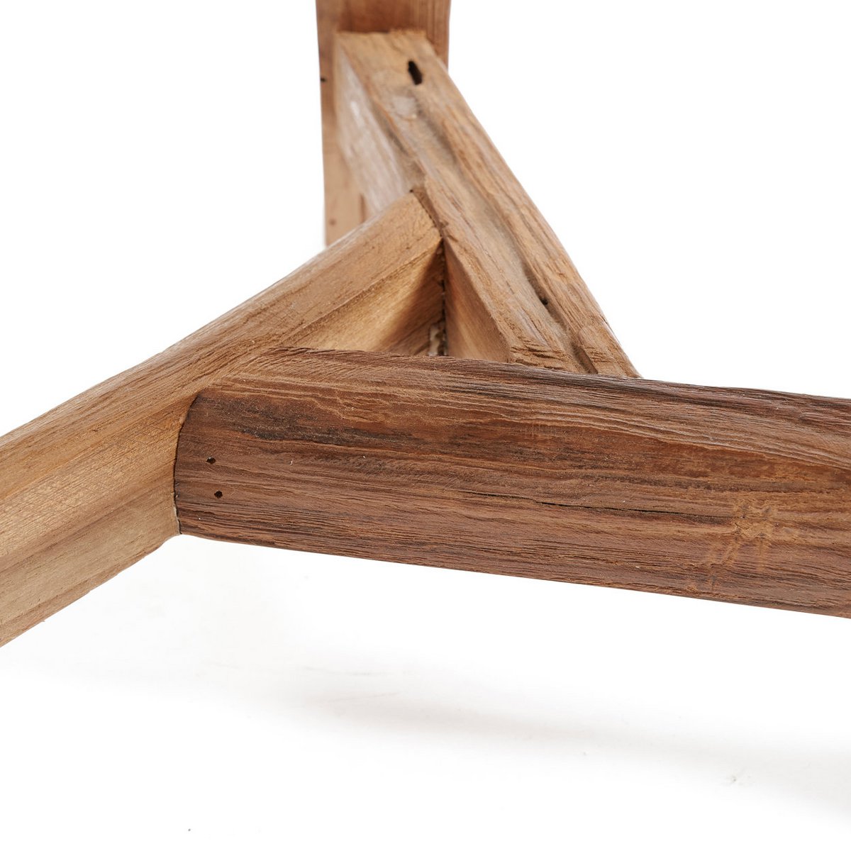 Yatai reclaimed teak stool – small