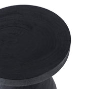 Timeless Handmade Luxury Side Table in Black with Artisan Design
