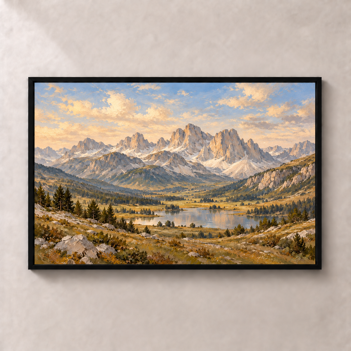 Dolomite Stillness - Póster decorativo