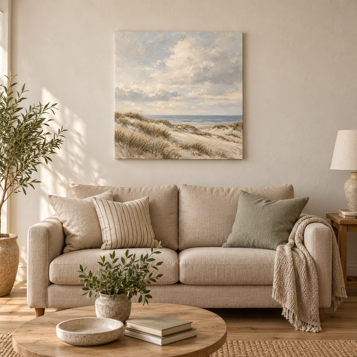 Dunes in Quiet Light - Lienzo