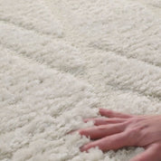 Handcrafted Luxury Carpet in Timeless Sculptural Design