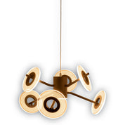 Fannur Navl handgemaakte luxe LED hanglamp, tijdloos design