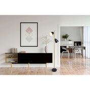 Handgemaakte Artisanale Staande Lamp "Triton" - Tijdloos Luxe Design