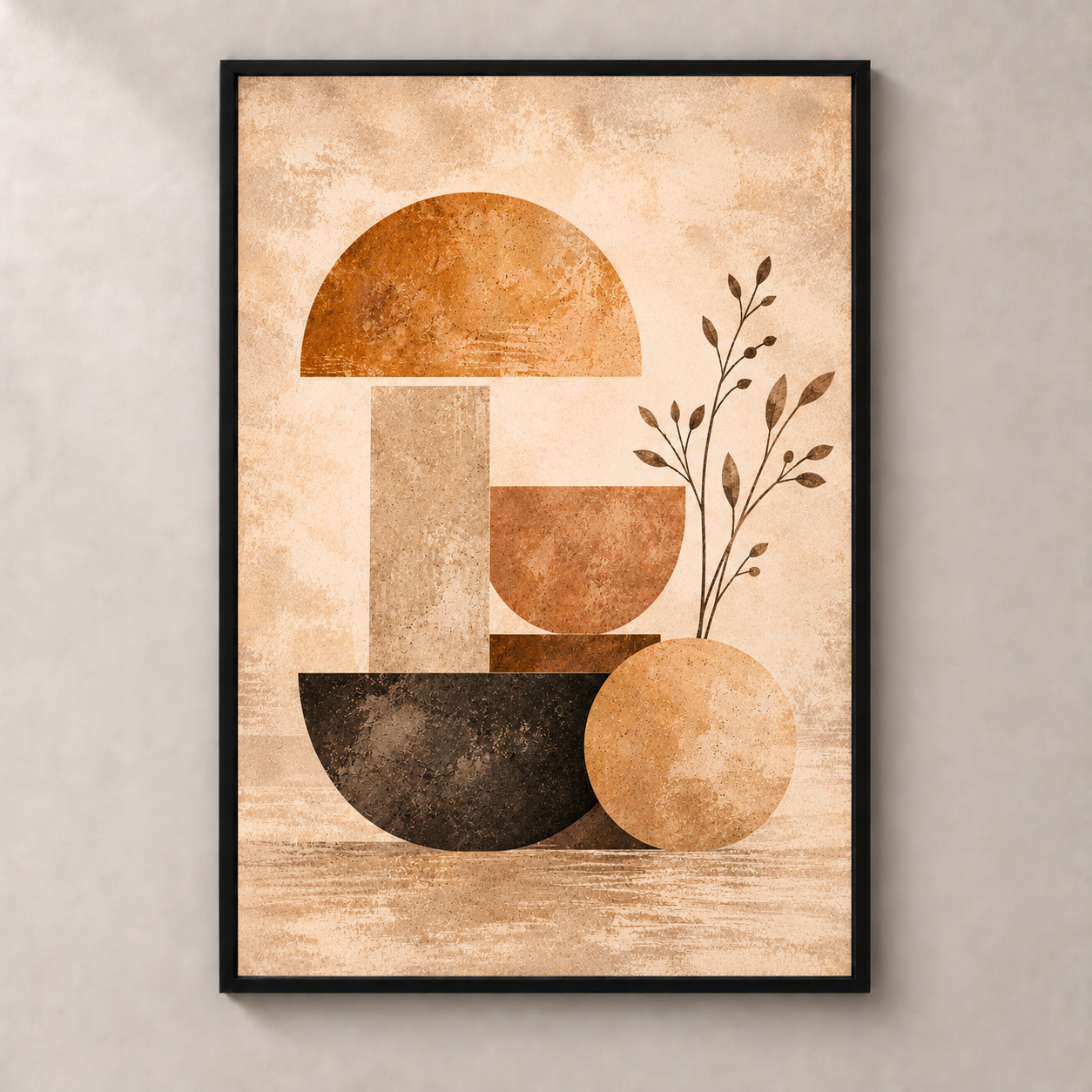 Earth in Balance portrait poster standalone