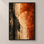 Earthbound Japan No.2 poster in a slim black frame