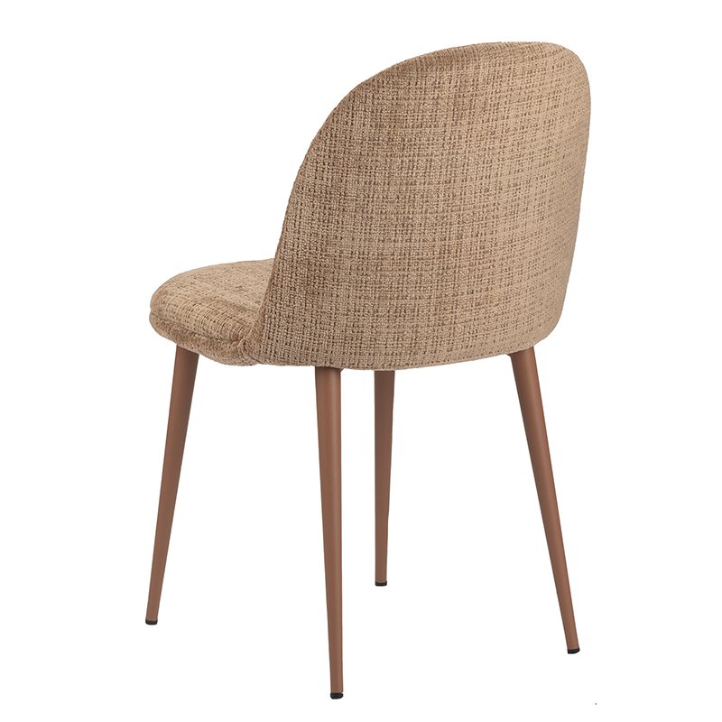Elegant Hand-Finished Caramel Egg Chairs, Artisanal Design
