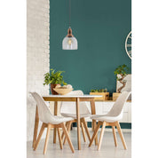 Handgemaakte Mumbai glazen hanglamp - Tijdloos luxe design