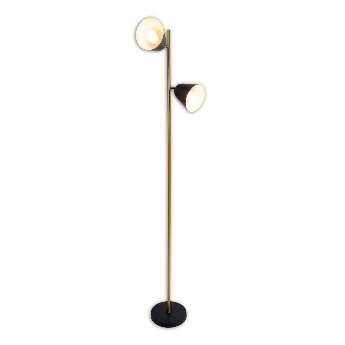 Handgemaakte Artisanale Staande Lamp "Triton" - Tijdloos Luxe Design