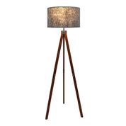 Handgemaakte luxe staande lamp van natuurlijke materialen - Tijdloos design