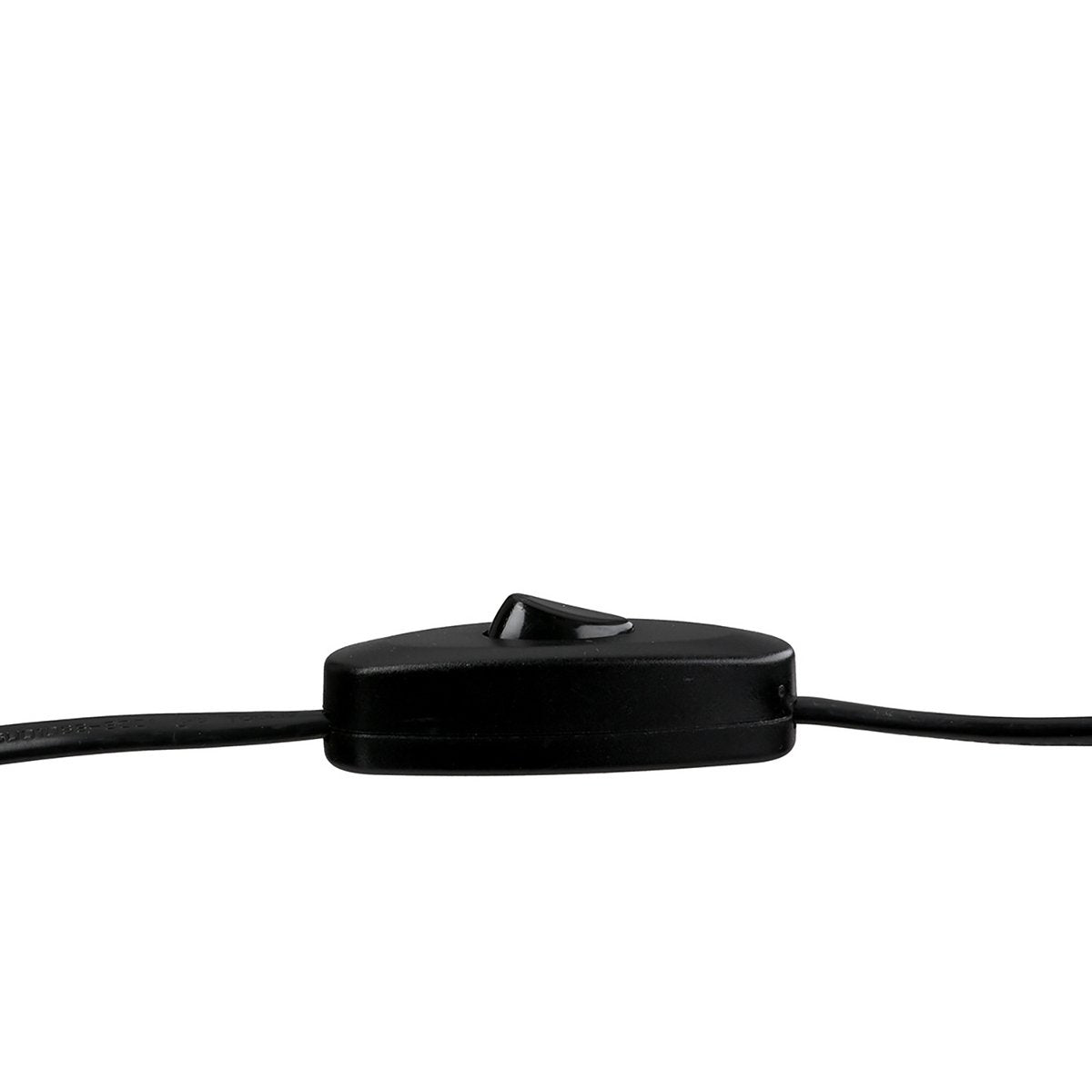 Checkers black iron table lamp