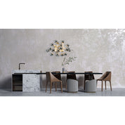 Tijdloze Artisan hanglamp in chroom met natuurlijke elegantie