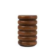 Umiko spiral teak stool