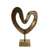 Timeless Handmade Aged Brass Ornament - Artisan Crafted Elegance