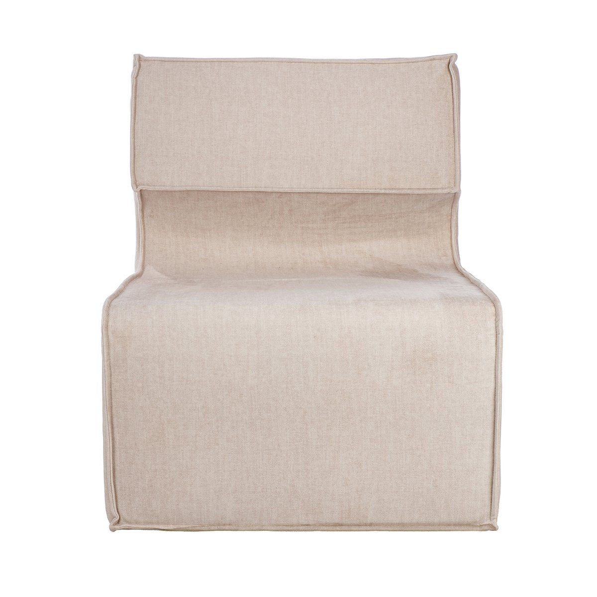 Nobra upholstered armchair beige
