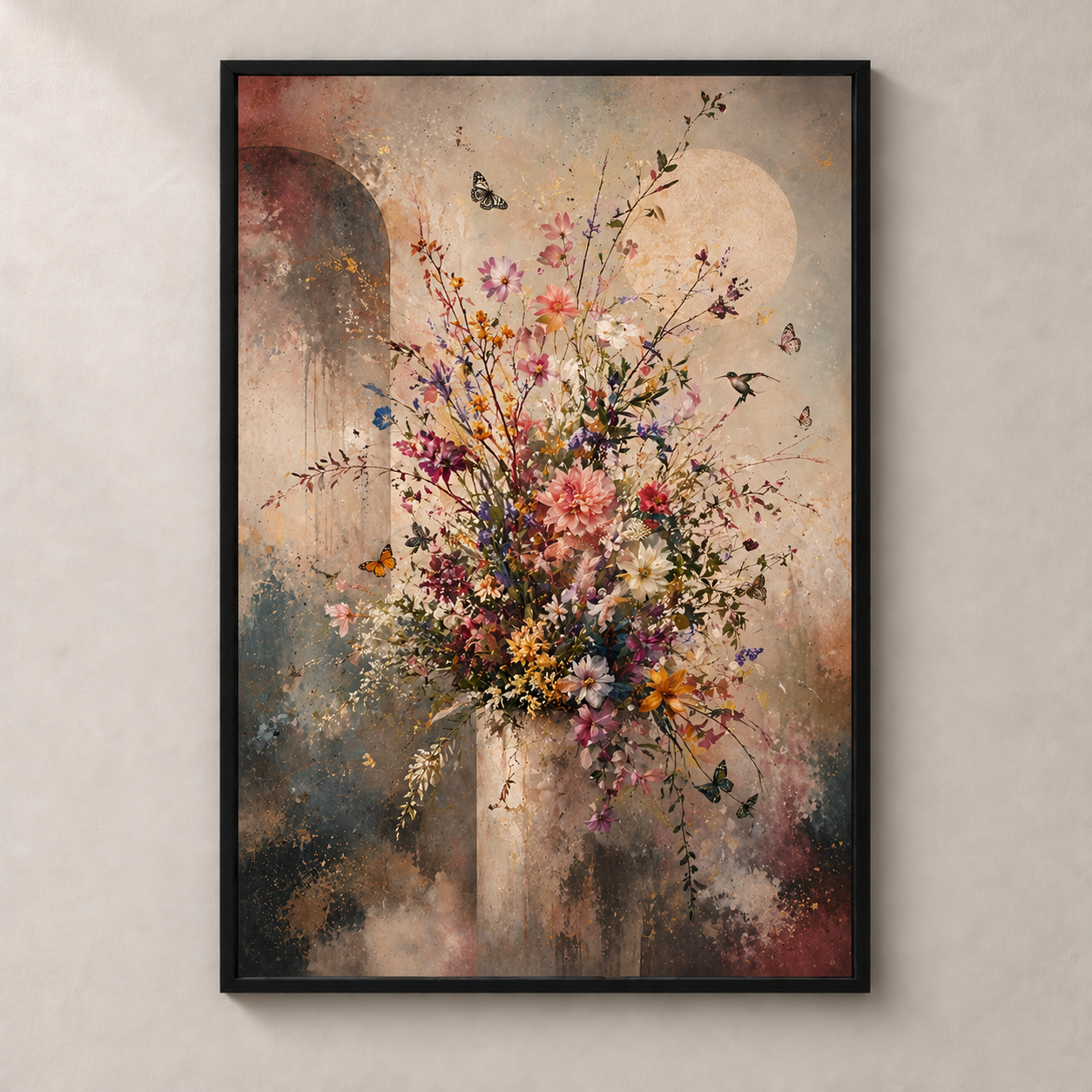 faded-floral-dream - Poster standalone
