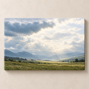 A Quiet Sky horizontal canvas standalone