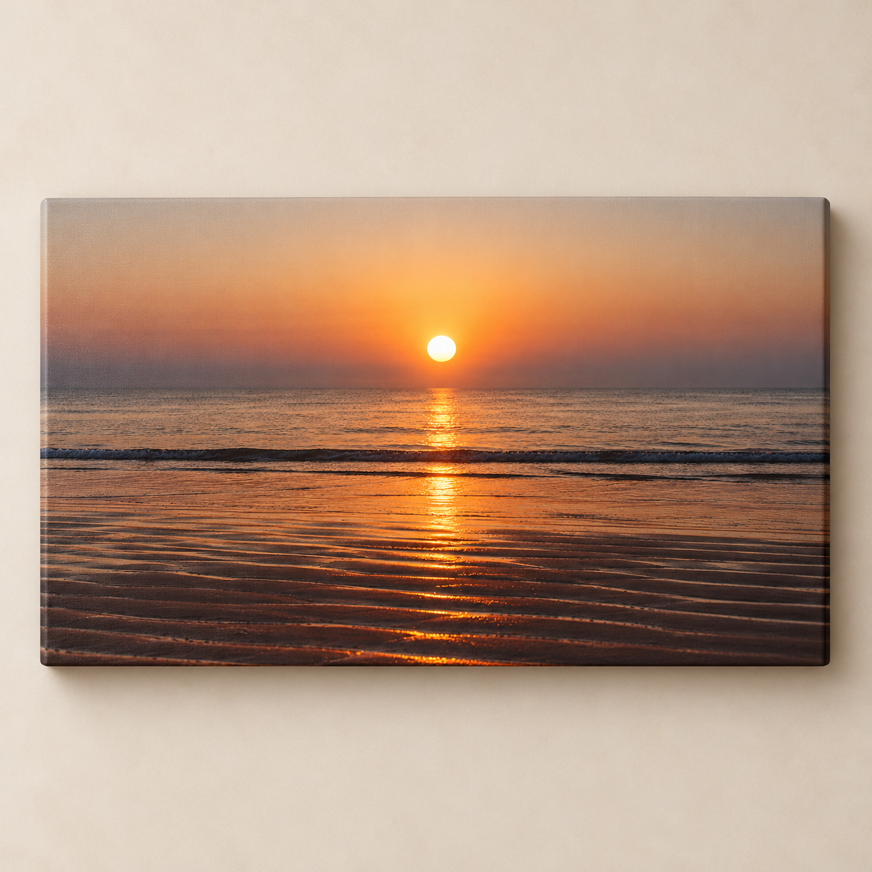 Amber Tide horizontal canvas standalone