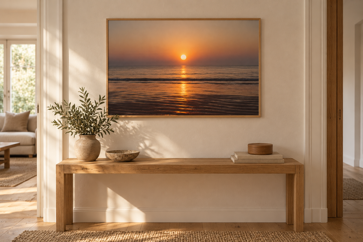 Amber Tide - Horizontale poster