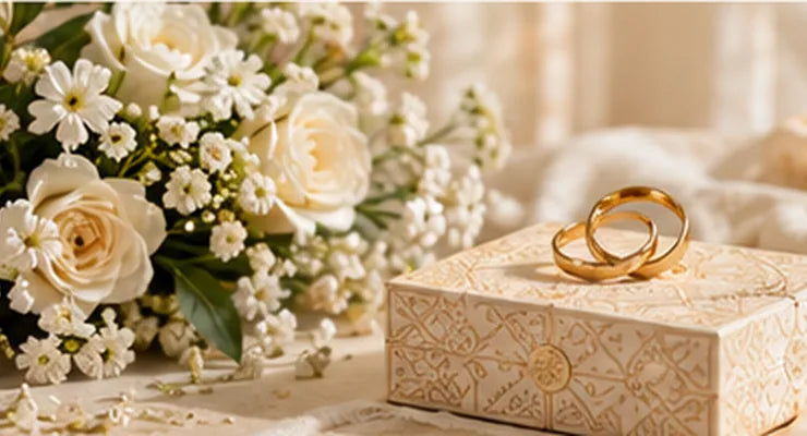 Nikah wedding gift with ring