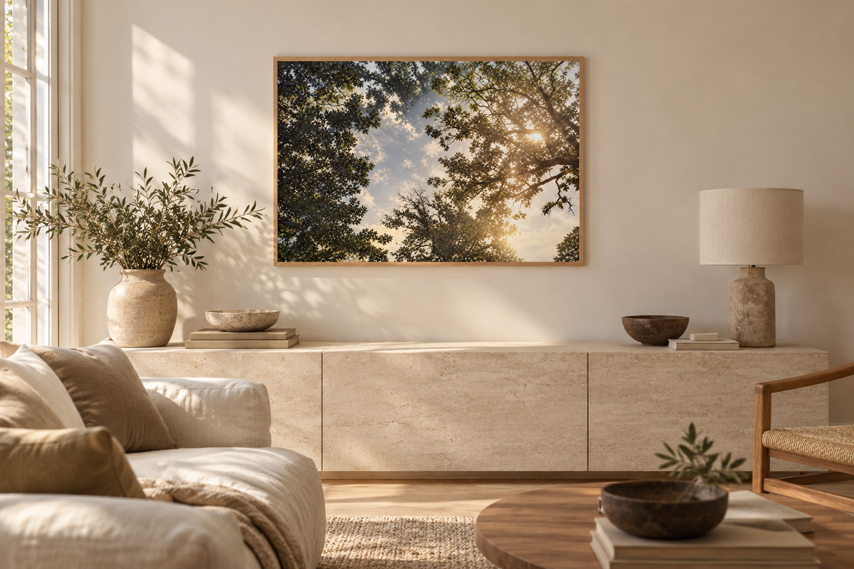 Light Through the Canopy - Horizontale poster