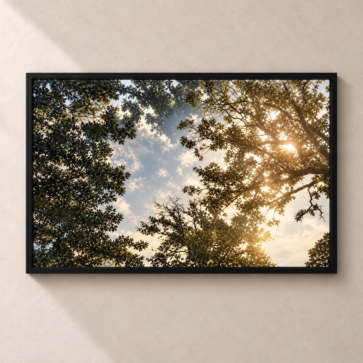 Light Through the Canopy - Horizontale poster