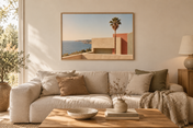 Pale Coastline horizontal poster interior