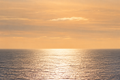 Sea in Soft Silver horizontal poster original artwork