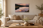 Stillwater Pines horizontal canvas interior