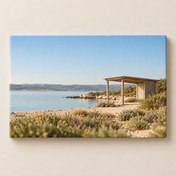 The Quiet Shore horizontal canvas standalone